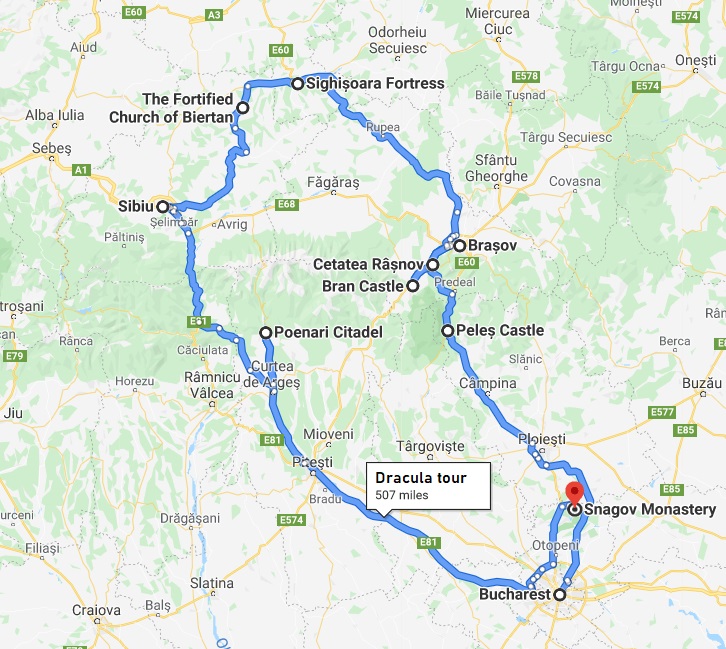 Romania Escorted Tours